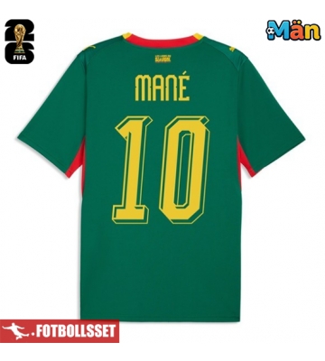 Senegal Sadio Mane #10 Bortatröja VM 2026 Kortärmad